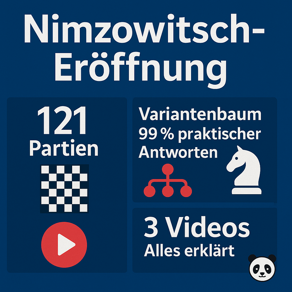 Nimzowitsch Defence / Anti e4-Variante / 1. e4 Sc6