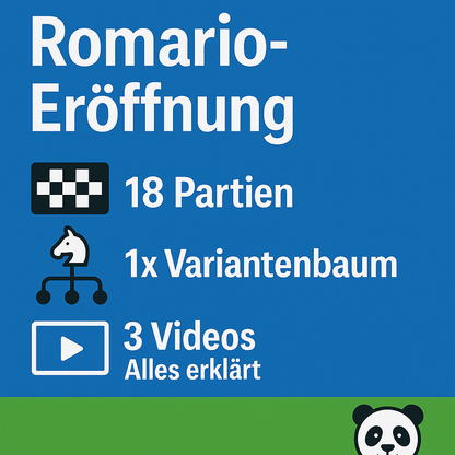 Romario-Attacke – Die Null-Theorie-Waffe gegen 1. e4 e5
